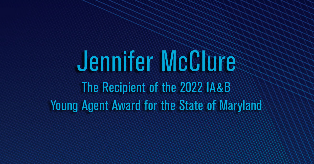 DII’s Own Jennifer McClure Named Winner of 3rd Annual Young Agent Award